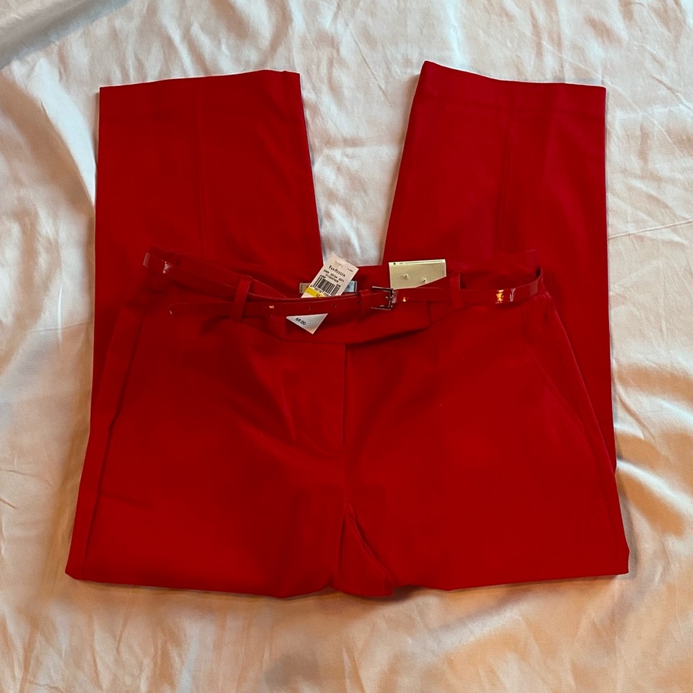 NWT Van Heusen Studio Sateen Capri Size 8